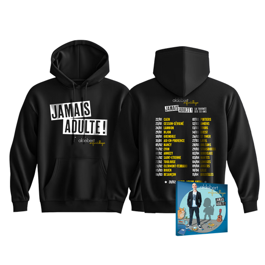 PACK DEBUTANT : T shirt / Hoodie au choix + CD standard